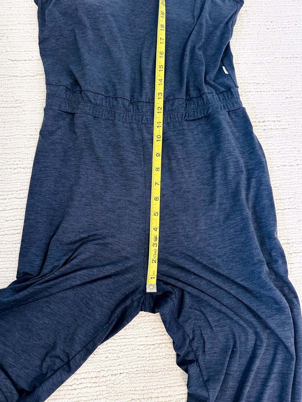 VUORI Lux Size M Navy Blue Jogger Jumpsuit Athleisure Travel Comfy - Picture 10 of 14